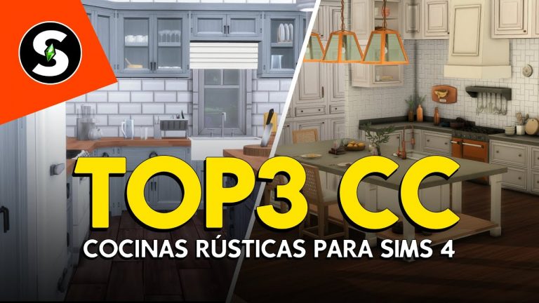 TOP 3: ¡Cocinas rústicas para Los Sims 4! 🍳💚