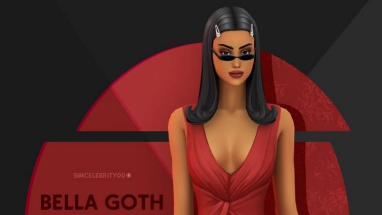CC: Bella Goth Mini Set para Los Sims 4