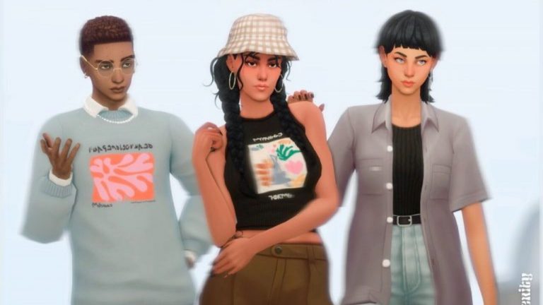 CC: City Adventurer Collection para Los Sims 4.