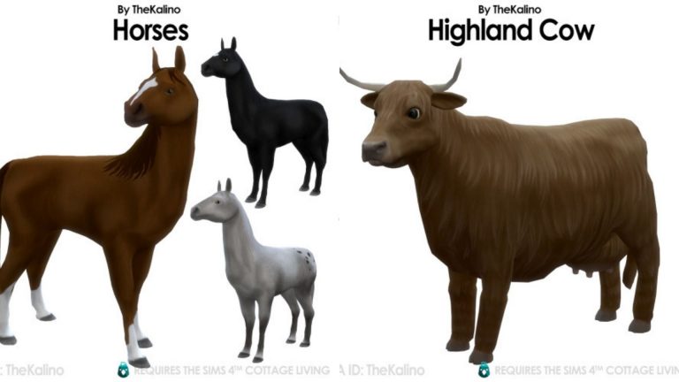 Mods: Más animales en la granja