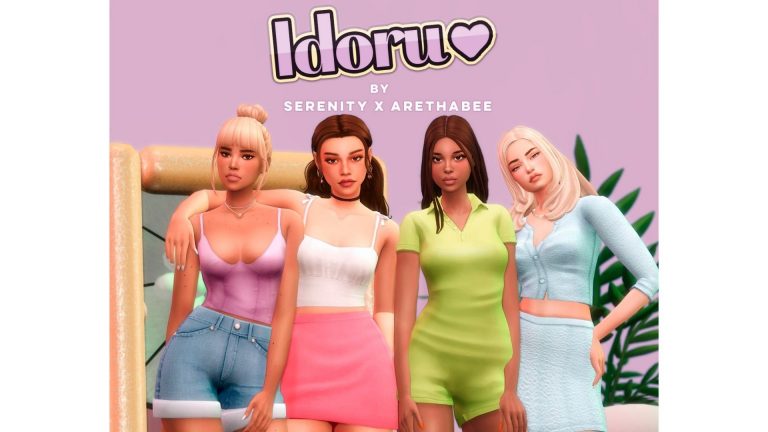 CC: IDORU, la nueva colección de SERENITY x ARETHA ya está disponible
