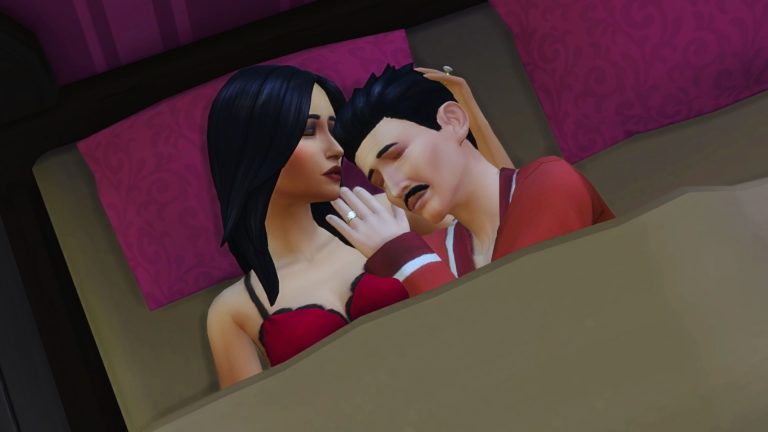 Mod: Interacción “Acurrucarse en la cama” por