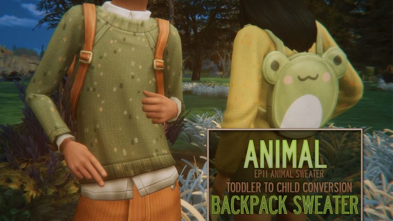 CC: Mini Child Casual Wear Set para Los Sims 4