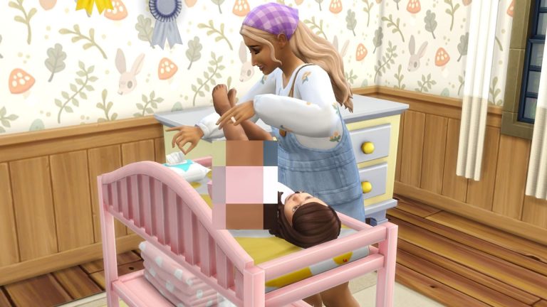 Mod: Cambiador de pañal por PandaSama