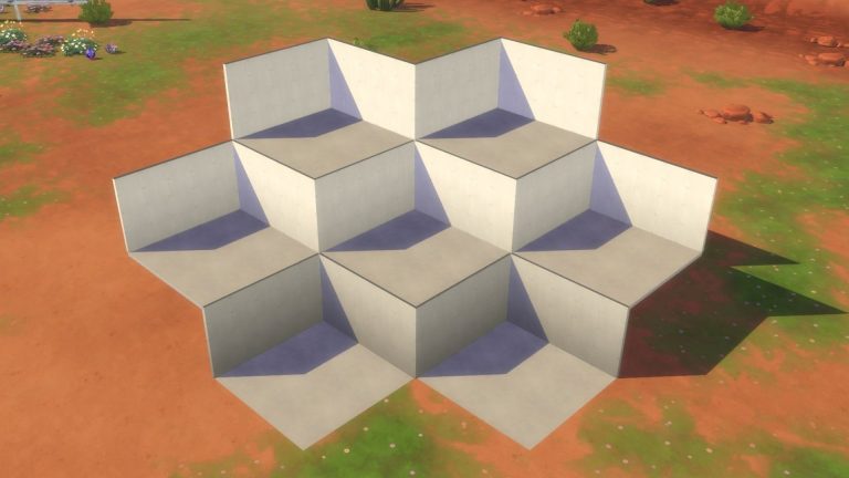 Reto de construcción: Reto del Panal (Honeycomb Challenge)
