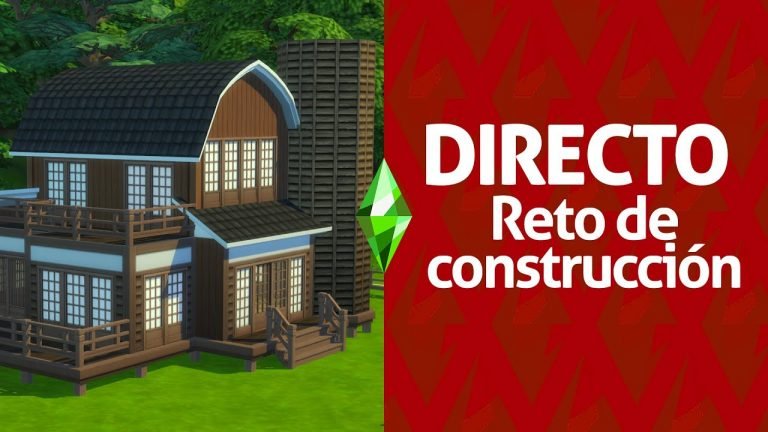 Jugando Los Sims 4: Reto de Construcción La Casita Secreta #RetoShell
