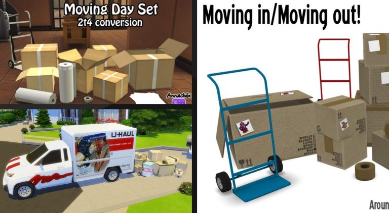 CC: Los Sims 4 se van de mudanza