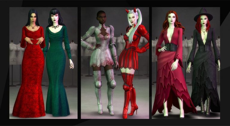 CC: October 2021 Halloween Collection para Los Sims 4