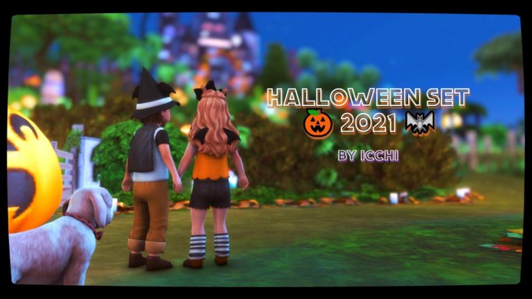 CC: Halloween adorable en Los Sims 4