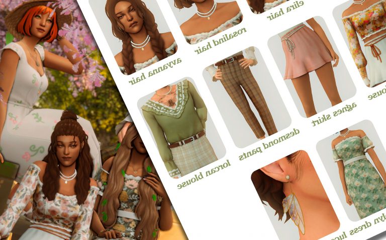 ¡Nueva colección de Clumsyalien X Simandy para vuestros Sims!