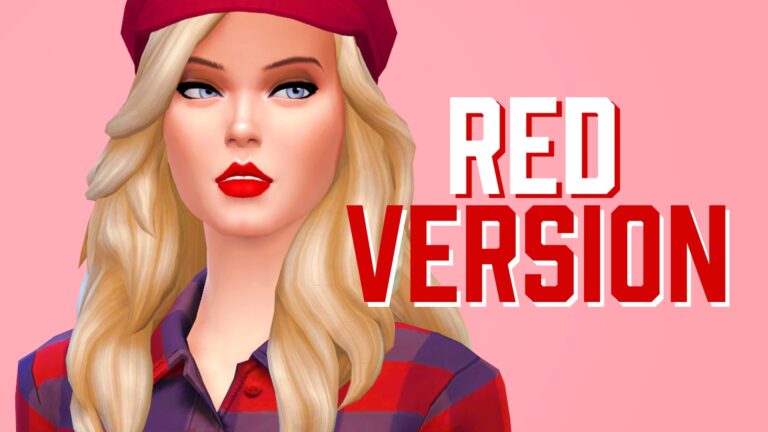 Reto del Creador de Sims: Tus Sims Swifties se visten de #RedTaylorsVersion