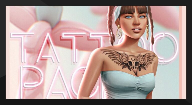 CC: Tatuajes para tus Sims en Los Sims 4