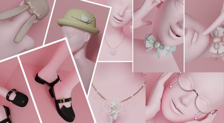 CC: Colección Kawaii de Sadlydulcet para Los Sims 4