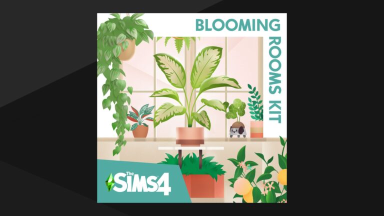 Anuncio oficial de Los Sims 4 Decoración Vegetal – Kit