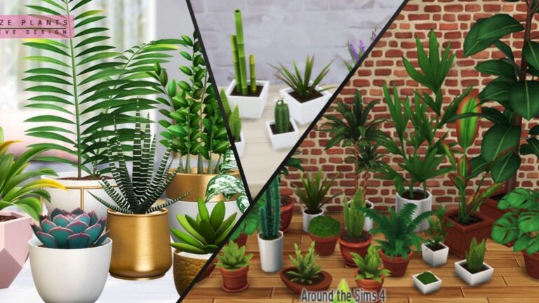 CC: Top 6 de plantas para Los Sims 4
