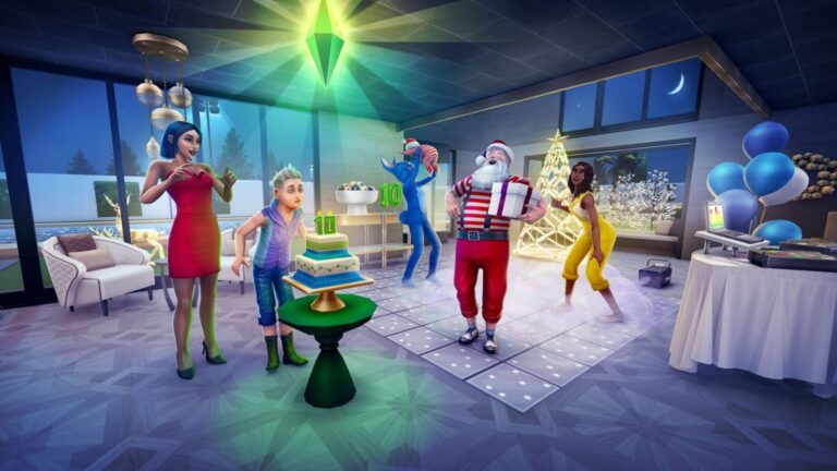 Los Sims Freeplay: ¡Celebrad la Navidad y nuestro 10.º aniversario con nosotros!