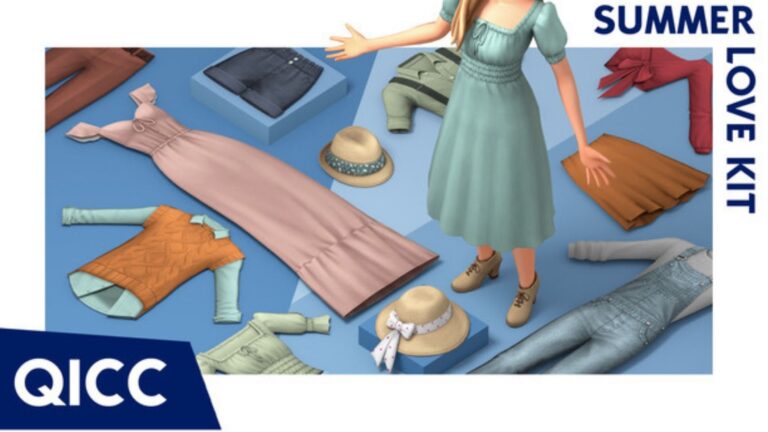 CC: Colección de ropa “Summer Love Kit” para los amantes del verano en Los Sims 4