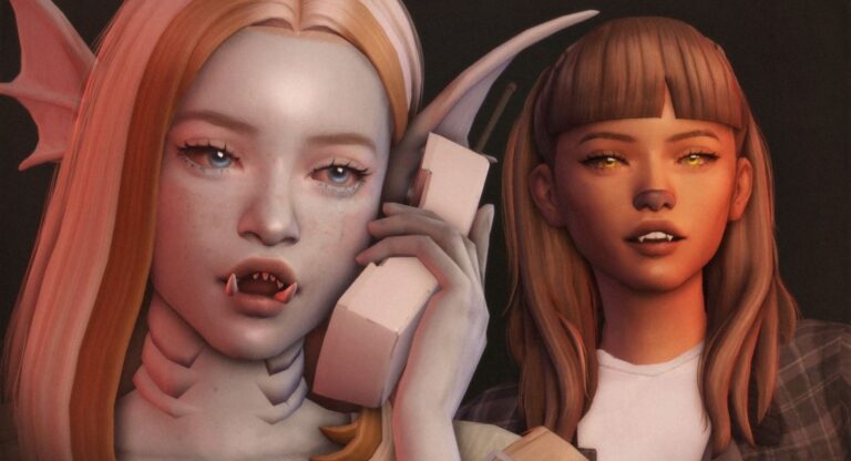 CC: ”The Cryptids” Pack en Los Sims 4