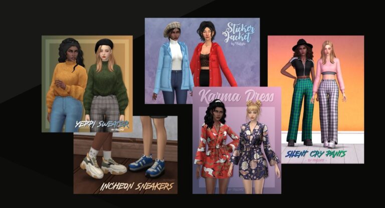 CC: Top 5 creaciones de Trillyke para Los Sims 4