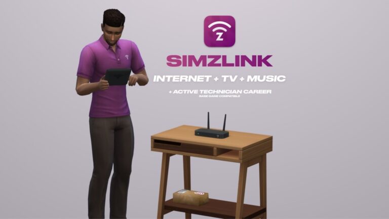Mod: Simzlink – Servicio de Internet + TV + Música (creado por Lot51CC)