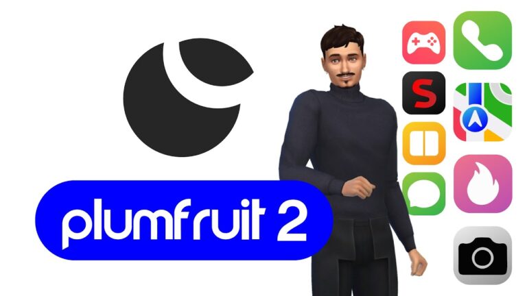 Mods: Plumfruit 2 & Simstagram Mod Pack (por Arnie)