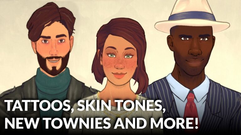 Paralives nos muestra un video completo del Creador de Paras (tatuajes, pieles, sexo y edades)