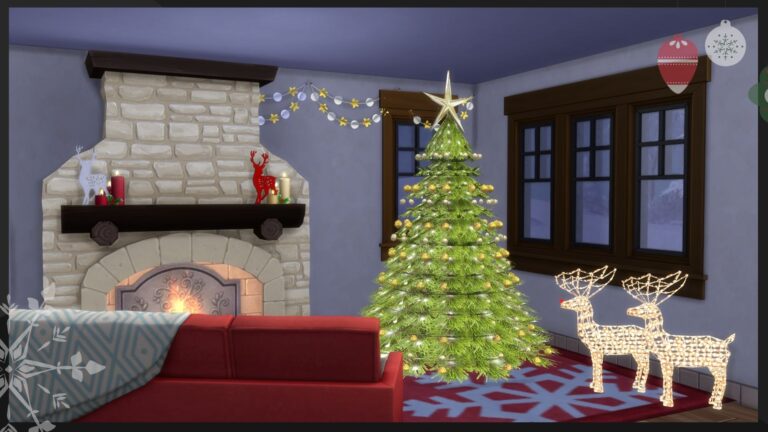 CC: 4 objetos navideños para decorar tu casa en Los Sims 4