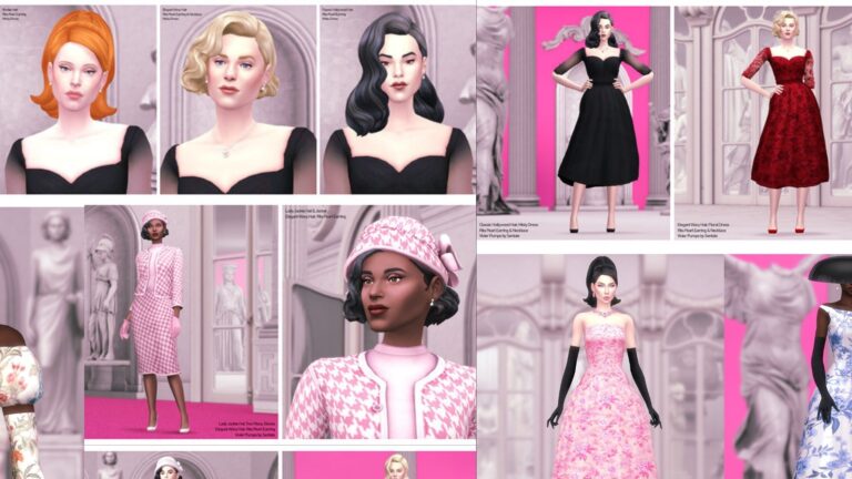CC: “The Timeless Collection” Parando el tiempo en Los Sims 4 por Sentate y Rusty