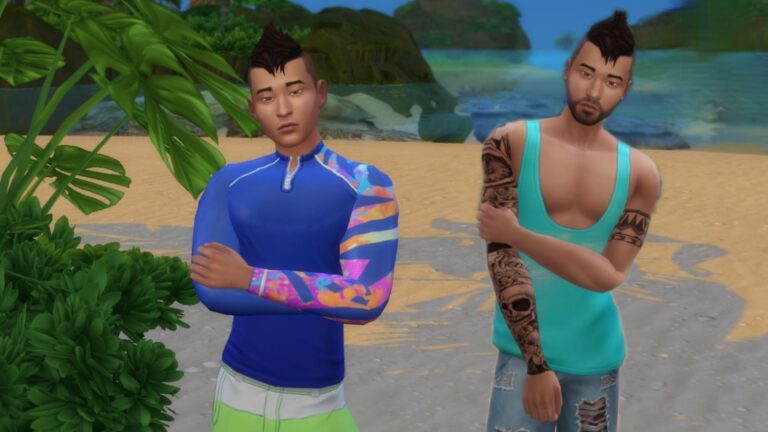 Reto del Creador de Sims: Cámbiale el look a Makoa Kealoha