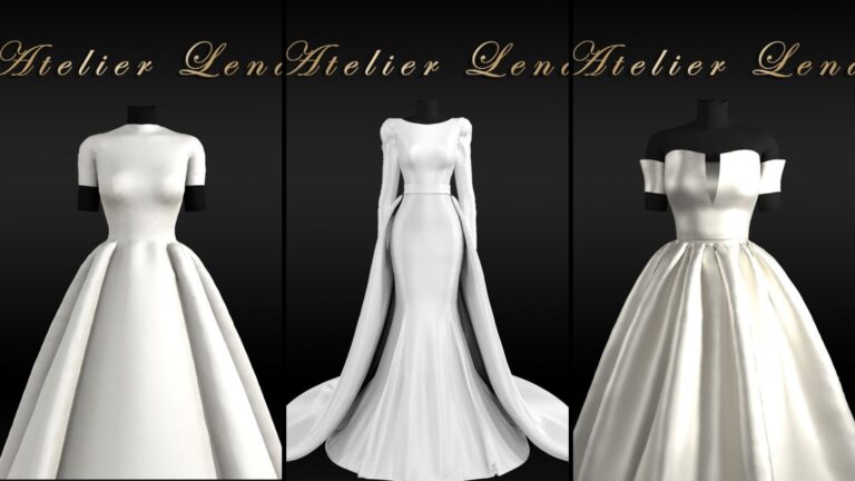 CC: Vestidos de novia para lucir palmito en tu gran día en Los Sims 4