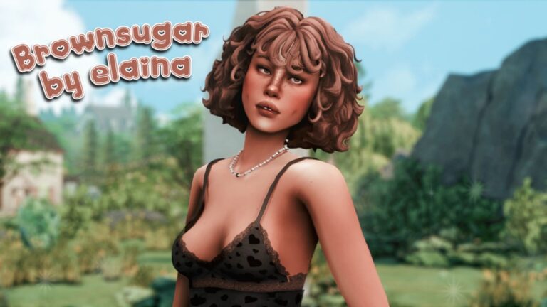 CC: “Brownsugar” reshade preset ¿tomamos galletas? por Elaina para Los Sims 4