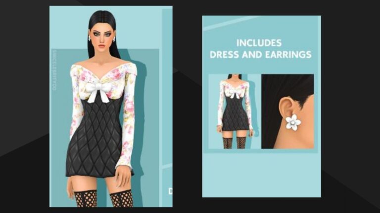 CC: Set de ropa maxis match para mujer creado por Simcelebrity00 para los Sims 4