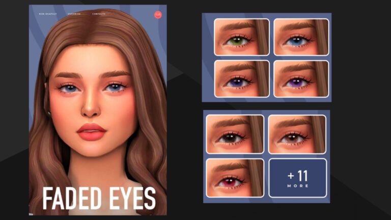 CC: Ojos maravillosos para los Sims 4 creado por TwistedCat