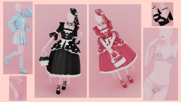 CC: Colección Kawaii de Sadlydulcet numero 3 para Los Sims 4.