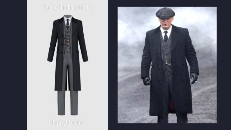CC: Outfit de Peaky Blinders para Los Sims 4