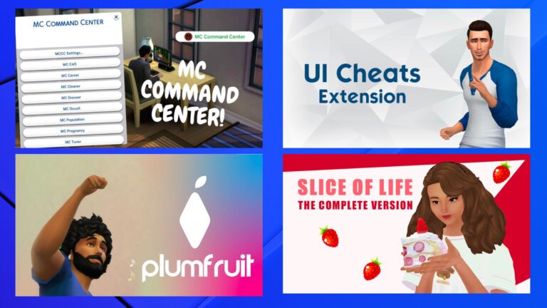 Mods actualizados para Los Sims 4: Agosto