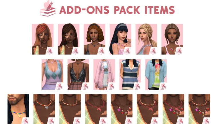 CC: “High School Years” Add Ons en Los Sims 4 por Simancholy
