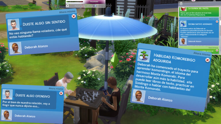 Mod: Realismo idiomático para Sims – Language Barriers por Frankk para Los Sims 4