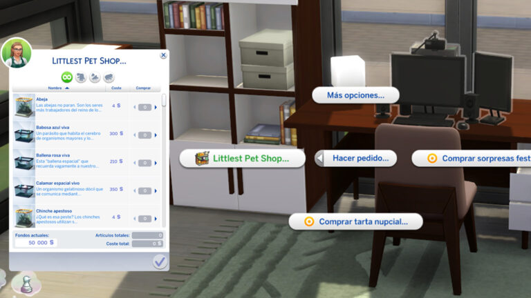 Mod: Compra en el ordenador ranas, insectos y criaturitas alien por YourFalseHope