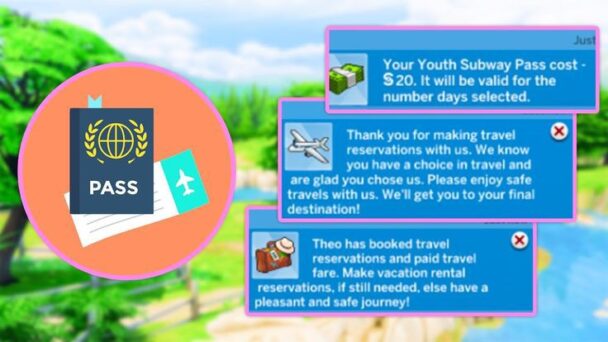 Mod: SimNation Travel para Los Sims 4 - Simlish 4