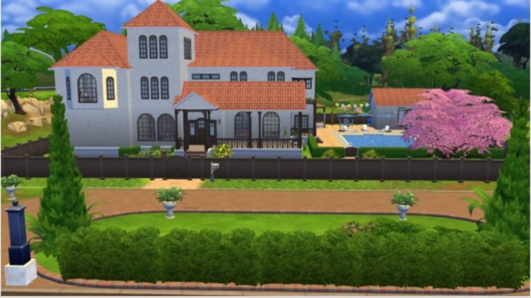 Solar: Casa de los Nieves para los Los Sims 4