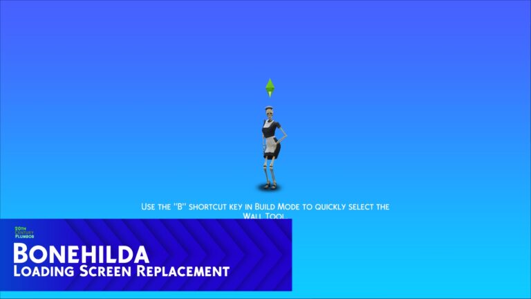 Mod: Pantalla de carga con nuestra amiga Bonehilda en Los Sims 4