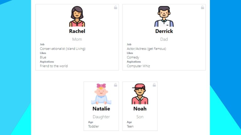 Tips: Generador de historias para Los Sims