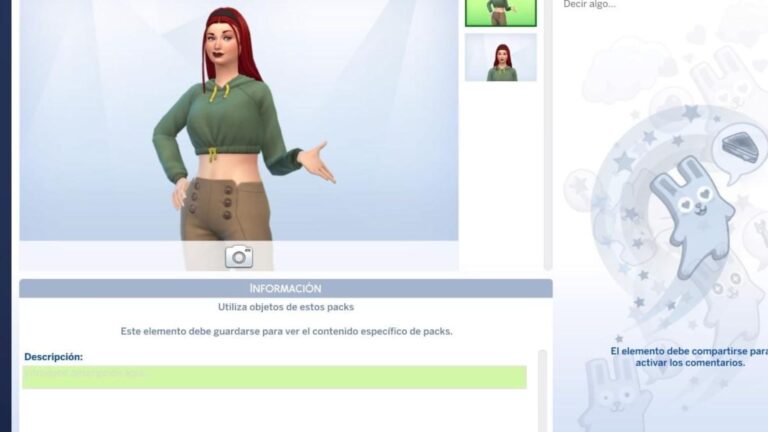 Reto: Crear un Sim en base a filtros de Tik Tok en Los Sims 4