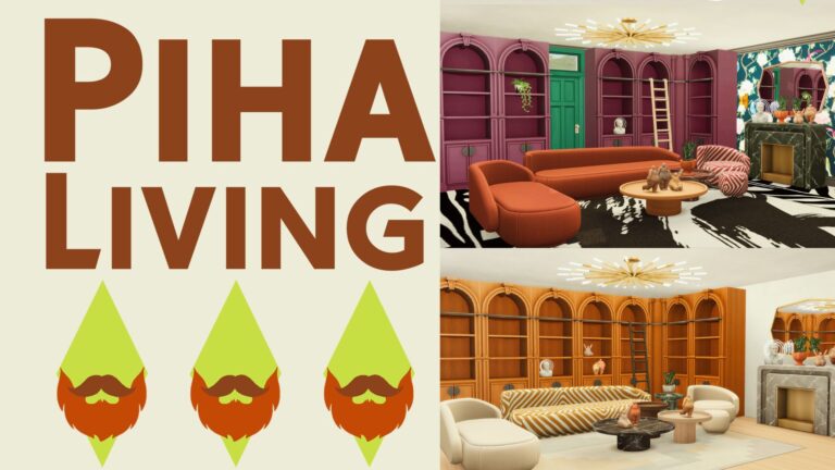 CC: Sala de estar de ensueño para Los Sims 4