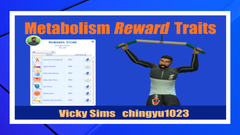 Mod: Rasgo de Metabolismo para Los Sims 4