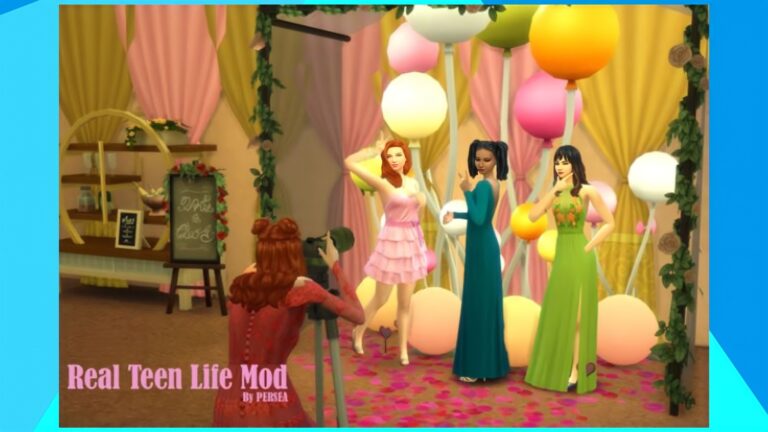 Mod: vida real adolescente para Los Sims 4 por Persea
