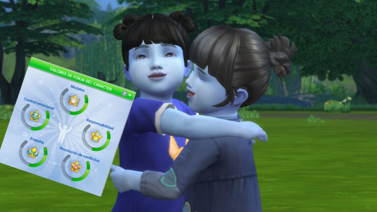 Guía: Valores de forja de carácter en Los Sims 4 Papás y Mamás