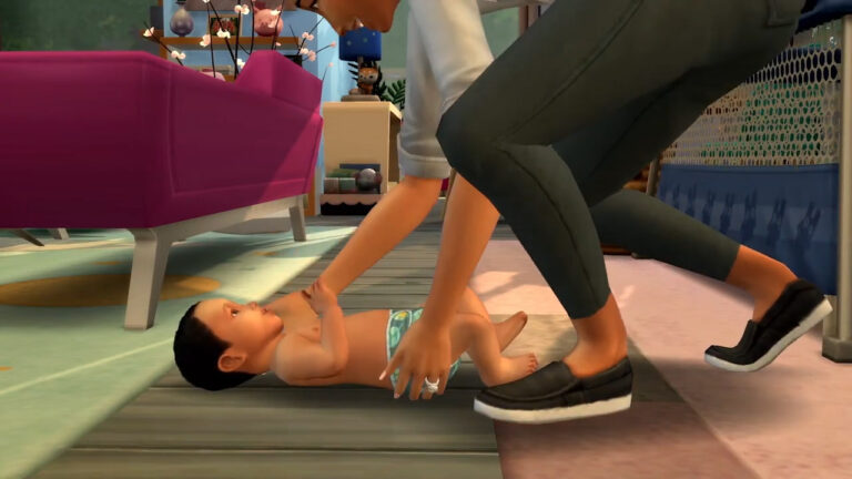 Los bebés mejorados llegarán en 2023 a Los Sims 4