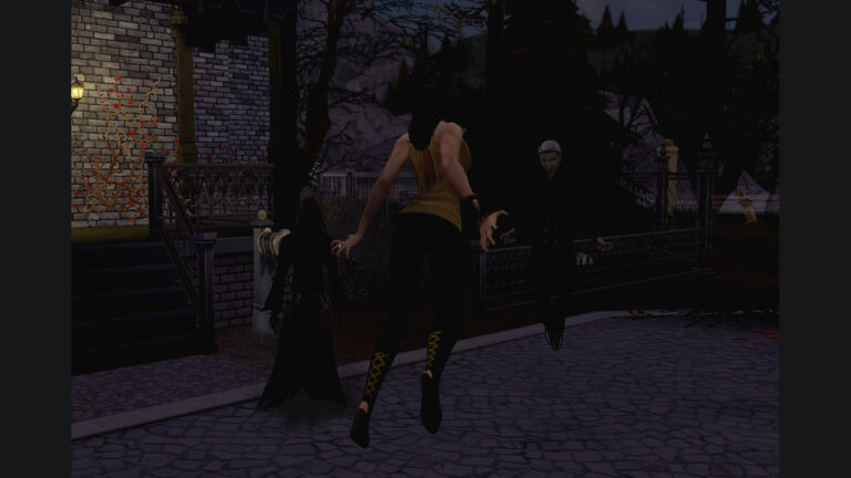 Mod: Duelos vampíricos mortales por Zero para Los Sims 4